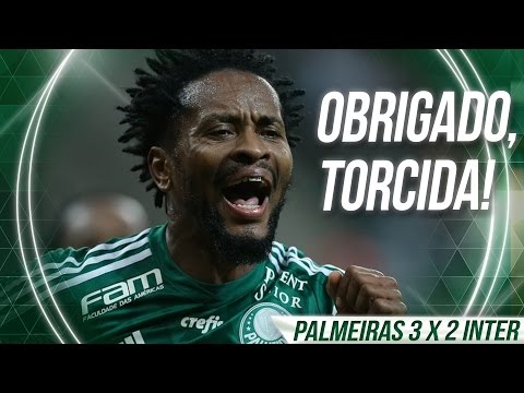 ZÉ ROBERTO - Palmeiras 3 x 2 Internacional - Copa do Brasil 2015
