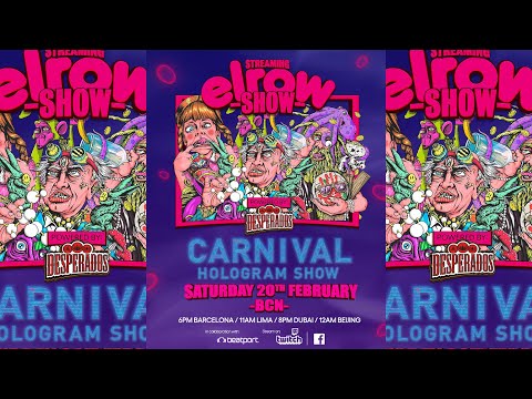 NEWS: elrow Carnival Hologram Show Live Stream, Tuesday, 23 February - Dance Music 📡 #shorts