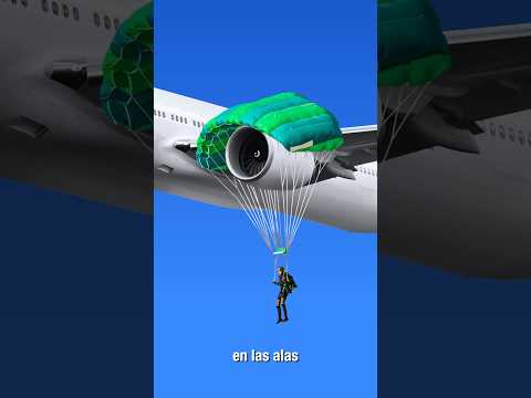 ¿Por qué no hay paracaídas en los aviones? 🪂
