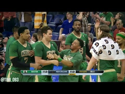 Throwback: Kris Humphries answers Anthony Davis, hits the buzzer-beater to force OT (03/16/2014)