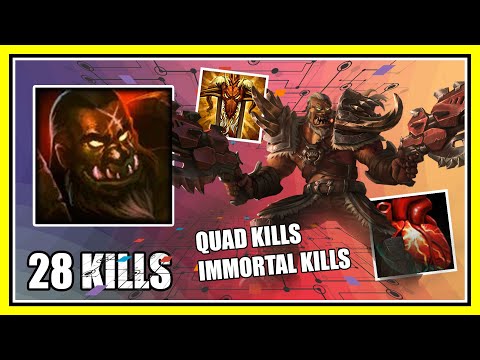 HoN Flint Beastwood Gameplay - Presence - Diamond