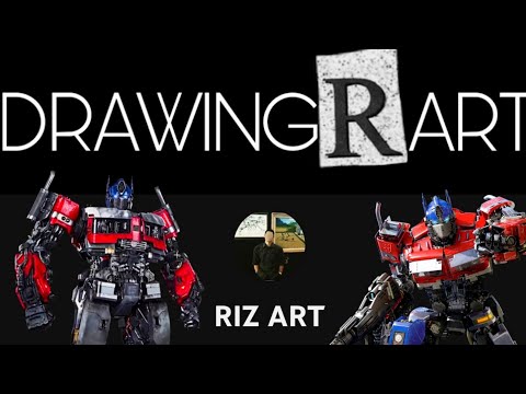 GAMBAR OPTIMUS PRIME, TRF RISE OF THE BEASTS. NO. 50 [Belajar Menggambar] #drawing #art