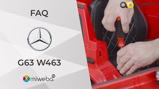 Mercedes G63 Kinder Elektroauto FAQ Video - G-Klasse W463 SUV | Tipps | Hilfe | Actionbikes Motors