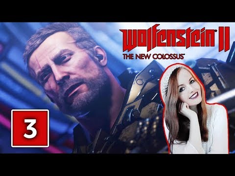 GERMANS ON BOARD! | Wolfenstein 2 The New Colossus Gameplay Walkthrough Part 3