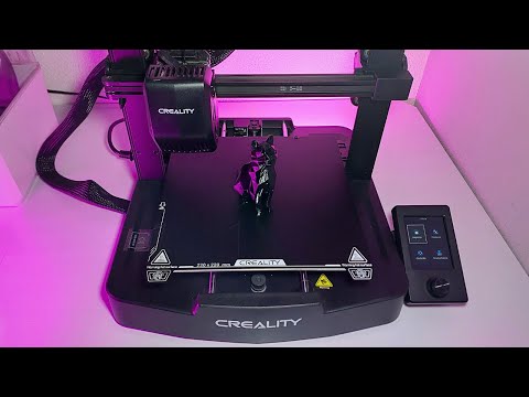 Montagem e primeira impressão da Ender 3 V3 SE no canal UpzitoBR