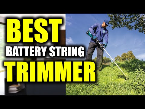 TOP 5: Best Battery String Trimmer 2022
