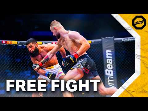 Exciting fight end! 🔥 CIGÁNIK vs. HALIMSON | FREE FIGHT | OKTAGON 73