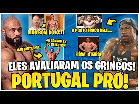 JULIO BALESTRIN, CARIANI E ALEX DOS ANJOS AVALIAM OS GRINGOS ADVERSÁRIOS DO PORTUGAL PRO!