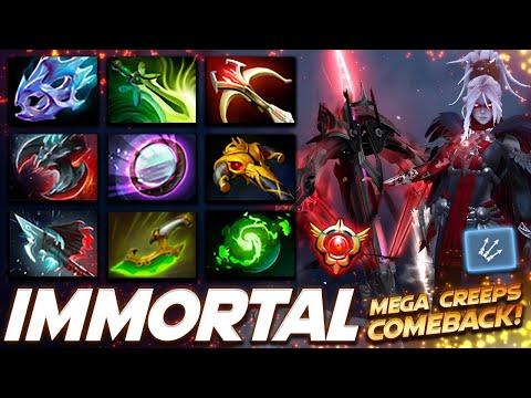Drow Ranger Mega Creeps Comeback Action - Dota 2 Pro Gameplay [Watch & Learn]