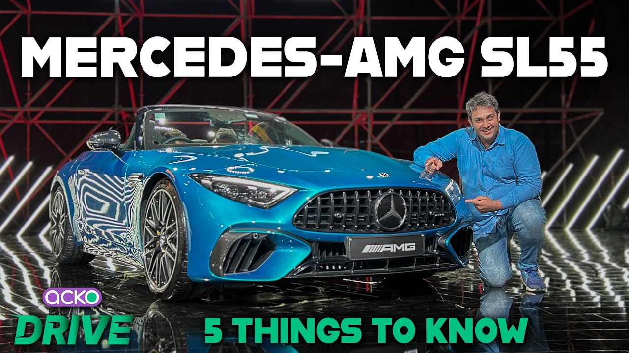 Mercedes-AMG SL 55 Makes India Debut| 7th Gen Model Is The Most Feature-Packed SL Ever Built