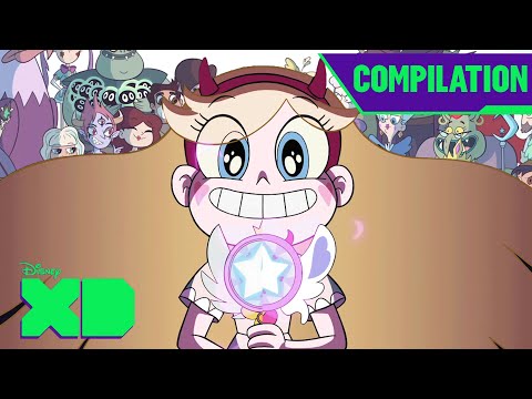 Star vs. The Forces of Evil Intro & Outro Theme Songs | Season 1 - 4 | Compilation |@disneychannel