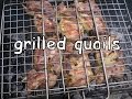 Quails on grill - best recipe