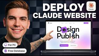 Deploy Claude AI Websites Like a Pro + Database Included (No Coding)