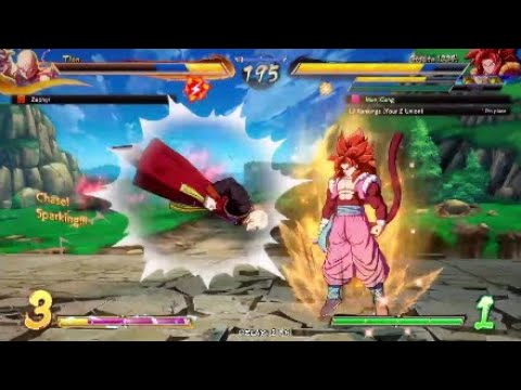 [dbfz] Gogeta ssj4 is just disrespectful