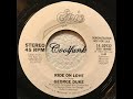 George Duke - Ride on Love (7 inch 1982)