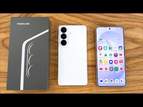 Thumbnail for Samsung Galaxy S26 Unboxing & First Impressions!