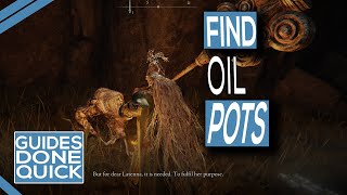 How To Get Oil Pots In Elden Ring