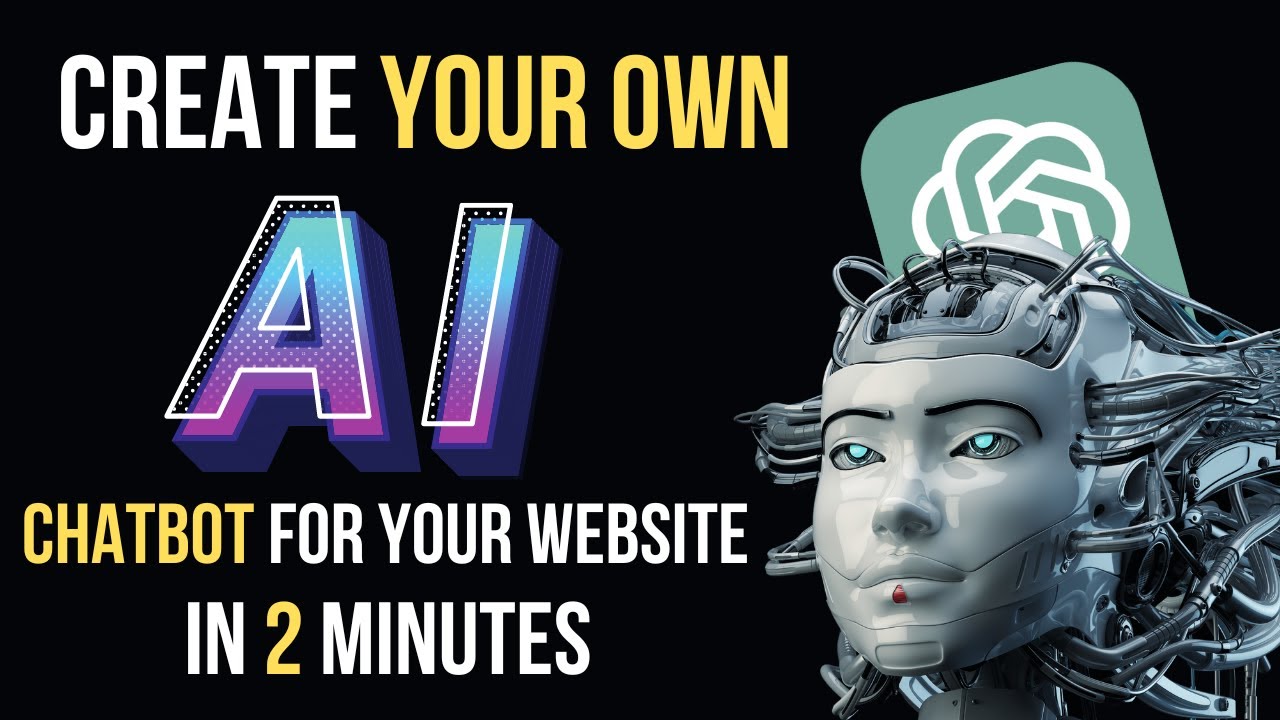 How To Build and Embed Your Own AI Chatbot For Your Website in 2 Minutes - Powered by ChatGPT