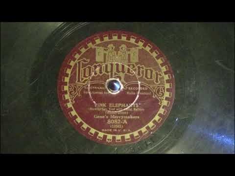 Pink Elephants - Gene's Merrymakers (1931)