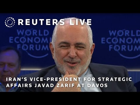LIVE: Iran's Vice-President for Strategic Affairs Javad Zarif speaks at Davos