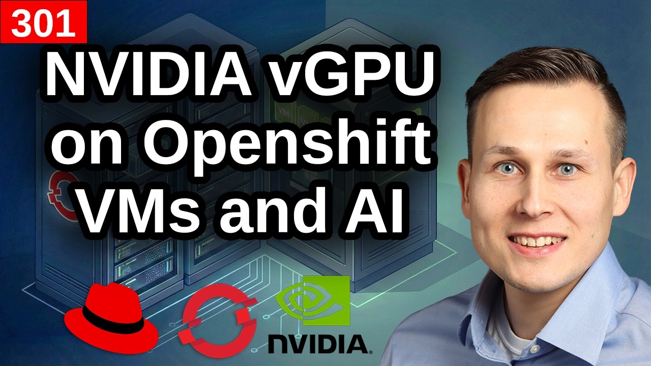 Mixing OpenShift Virtual Machines and AI Containers on a NVIDIA GPU enabled cluster