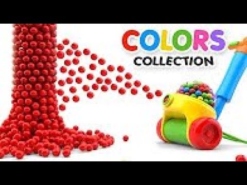 Learn Colors with Color Balls Machine - Colors Videos Collection