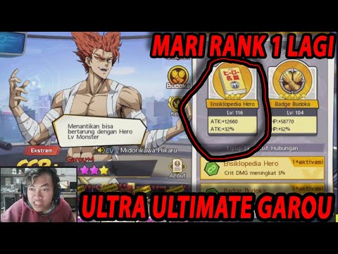 🔥🔥2.8JUTA!GAROU DESTROYER!! ULTRA ULTIMATE GAROU BIKIN TIM MAKIN OPER! - ONE PUNCH MAN:The Strongest