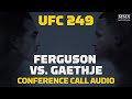 UFC 249 Conference Call: Tony Ferguson vs. Justin Gaethje - MMA Fighting