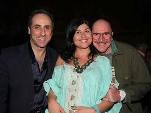 Antonello De Pierro partecipa alla festa di compleanno di Cinzia Loffredo