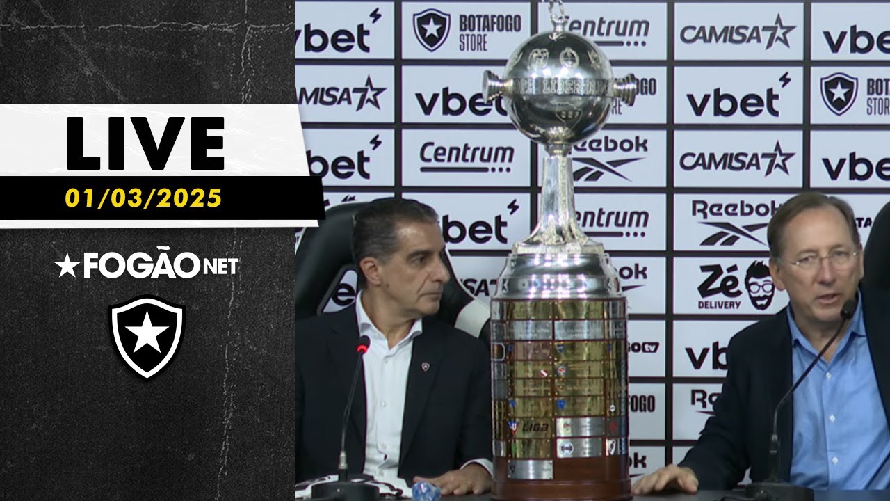 LIVE | O pior já passou, Botafogo: hora de olhar para frente!