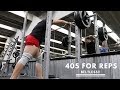 How To Squat 405 By 19 Years Old | Raw Leg Workout | Prep Vlog