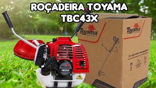 [046ª ED] ROÇADEIRA TOYAMA TBC43X | COMO MONTAR E LIGAR PELA 1ª VEZ.