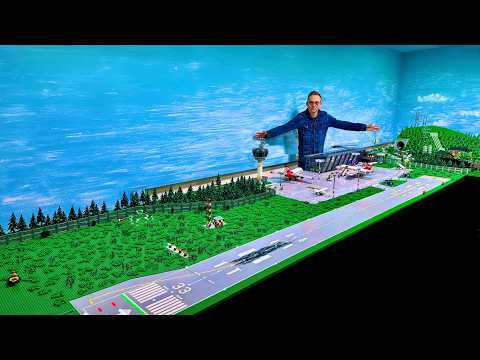 My massive LEGO Airport is finally complete!