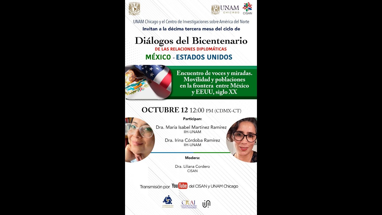 Diálogos del Bicentenario de las Relaciones Diplomáticas entre MEX-EEUU (Décima tercera mesa)
