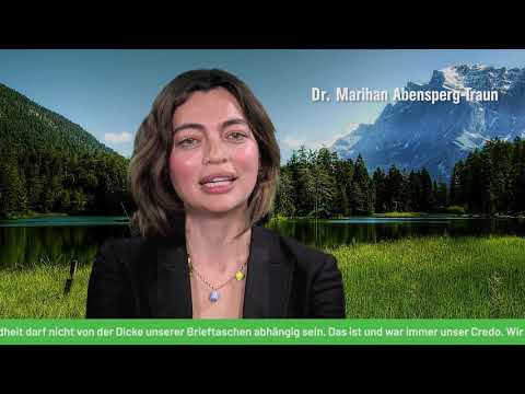 Dr.in Marihan Abensperg-Traun unterstützt Die Grünen bei der #Europawahl