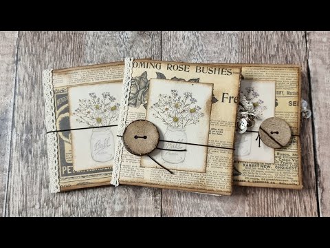 How to Make a Junk Journal Using A Paper Bag