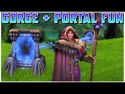 Grubby | Medivh | Gorge + Portal Shenanigans!