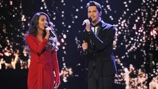 Alex &amp; Sierra &quot;All I Want For Christmas Is You&quot; - Live Week 8: Final - The X Factor USA 2013
