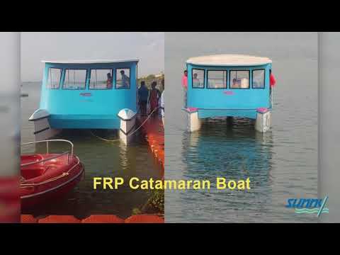 Catamaran Boat 25 Seater without OBM