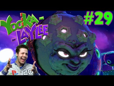 Yooka-Laylee Gameplay (PS4) Part 29 - Planette - Fifth World Boss