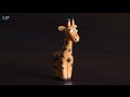 Лепим из пластилина. Жираф | Making giraffe from plasticine 
