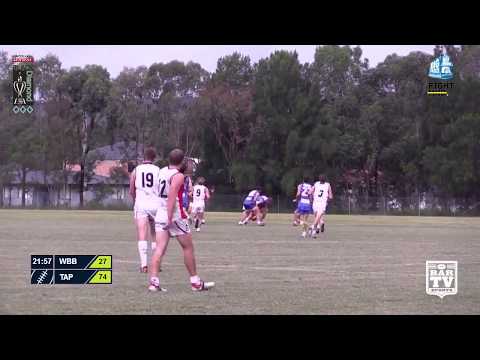 2017 BDAFL Round 9 Highlights - Warners Bay Bulldogs v Terrigal Avoca
