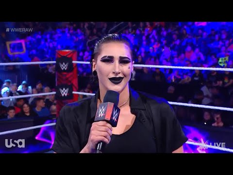 Bayley interrupts and confronts Rhea Ripley - WWE RAW 3/20/2023