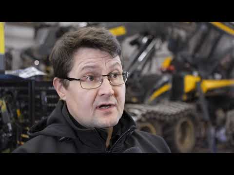 One Ponsse  -haastattelu,  kotimaan huoltopäällikkö Pertti Ronkko 8.11.2017