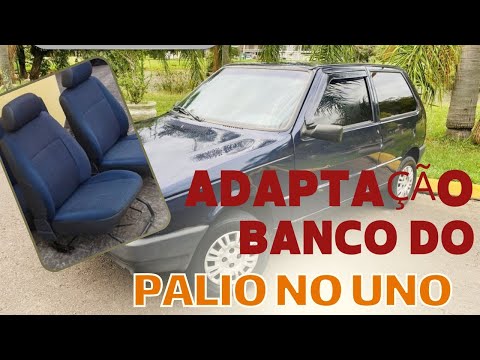 Adaptação do Banco do Palio no Uno . Veja passo a passo !!!  Sem segredo , Fácil de se fazer .