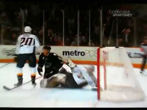Joe Pavelski goal SPIN O RAMA!!! Nashville Predators 3/11/10