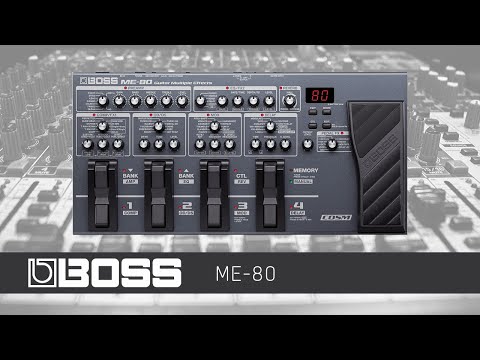 BOSS ME-80 Review | Guitar Multi Effects Pedal (Complete Demo Test) 🎸