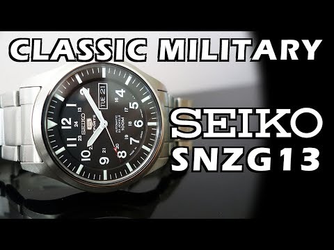 Form Follows Function! Seiko SNZG13 Automatic Watch Review - Perth WAtch #91