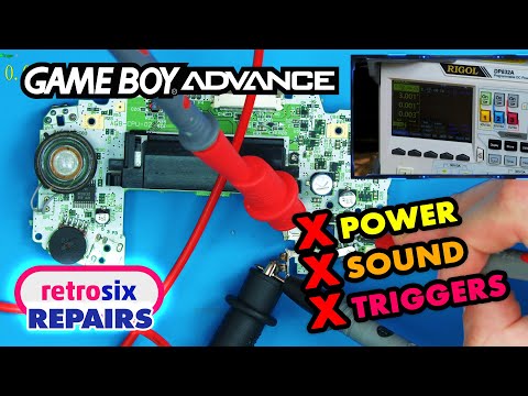 Game Boy Advance No Power, No Sound & No Buttons! - RetroSix
