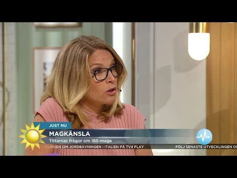 Tittarfråga: "Går det att bli av med IBS?" - Nyhetsmorgon (TV4)